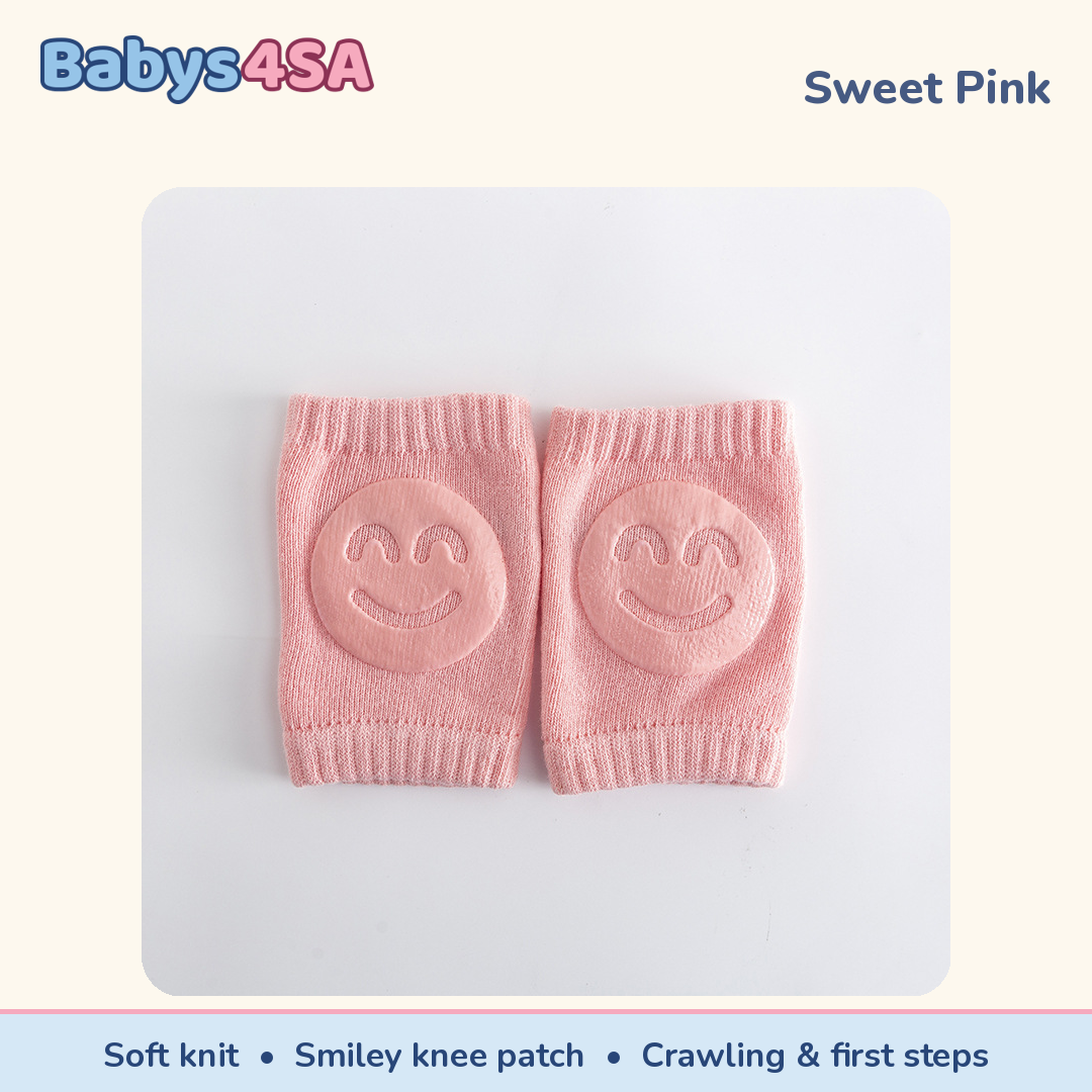 Babys4SA baby crawling knee pads - pink