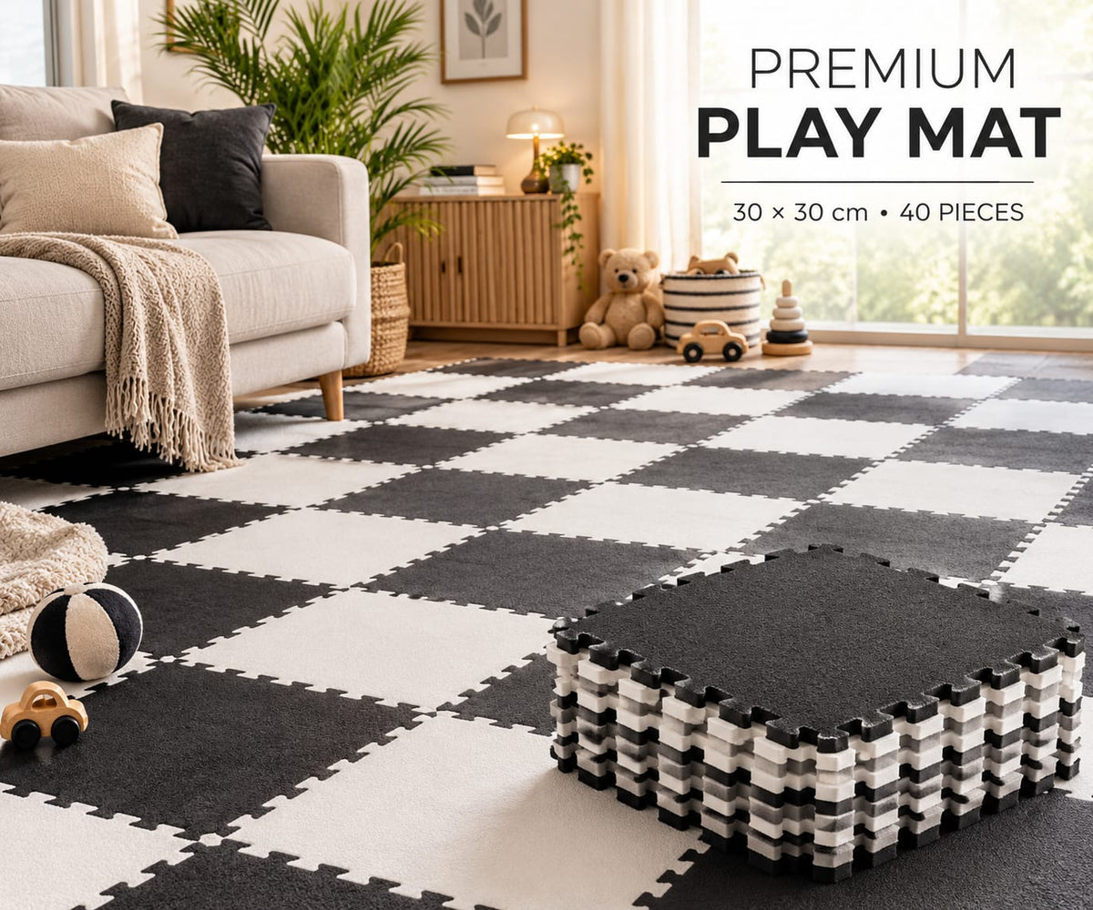 Babys4SA 40pcs Interlocking Baby & Kids Play Floor Mats