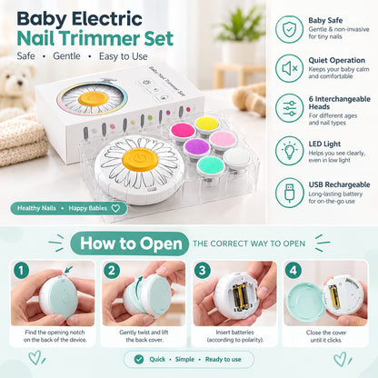 Baby4SA Electric Nail Grinder Safety Set