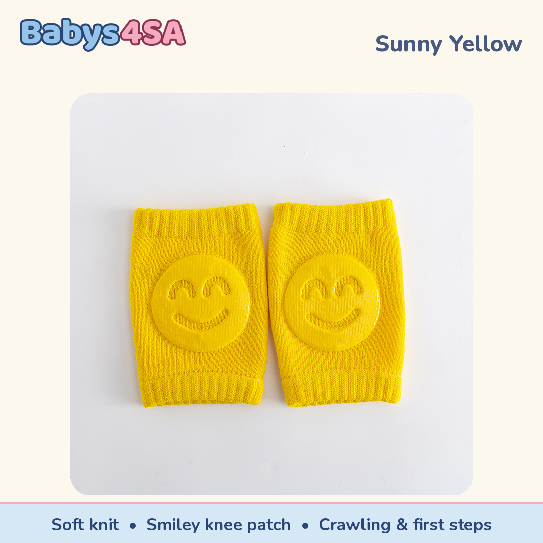 Babys4SA baby crawling knee pads - yellow
