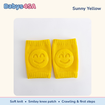 Babys4SA baby crawling knee pads - yellow